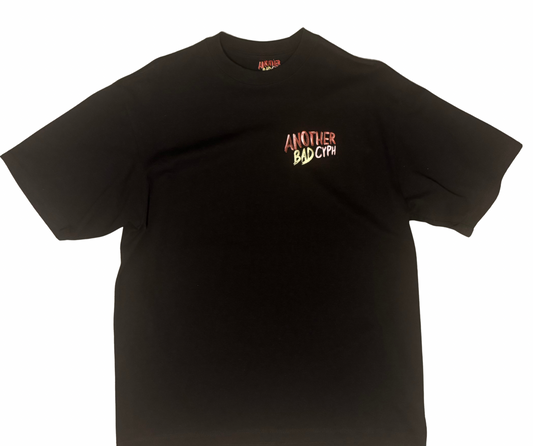 Black "Lipgloss tee"